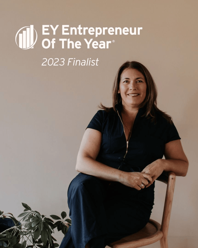 Anie Rouleau, founder of The Unscented Company, recognized as an EY Entrepreneur Of The Year® 2023 finalist for her leadership in sustainable, fragrance-free home and personal care products.