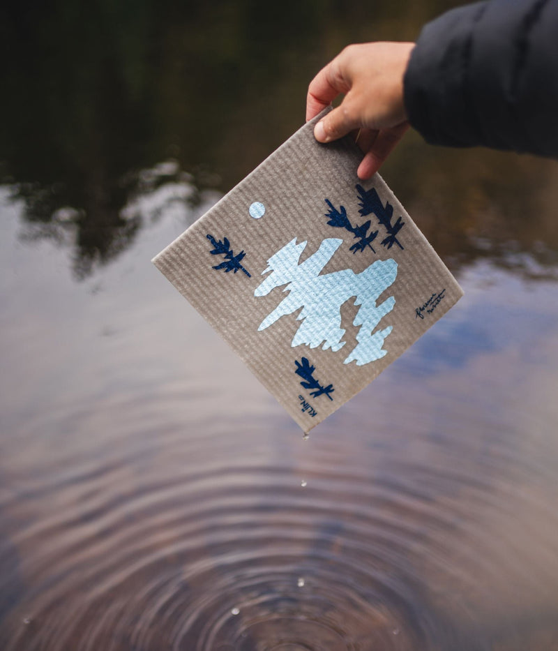 TUC x Florence Rivest Kliin Reusable Cleaning Cloth | River