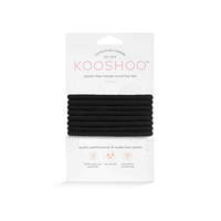 KOOSHOO | Élastiques à cheveux ronds naturels - Noir