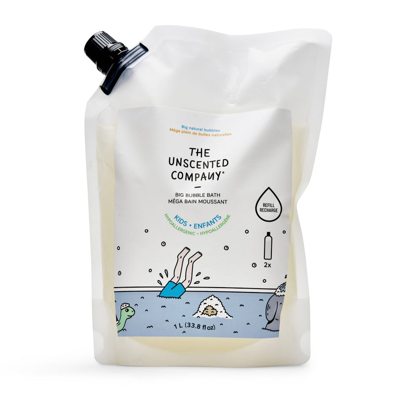 Recharge méga bain moussant pour enfants, 1L.