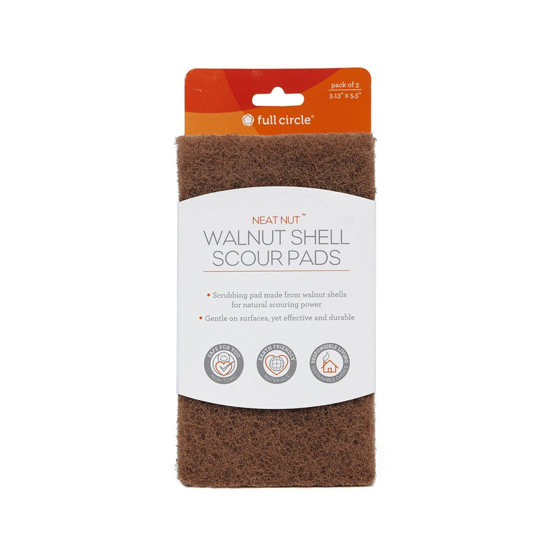 Full Circle | Walnut Shell Scour Pads