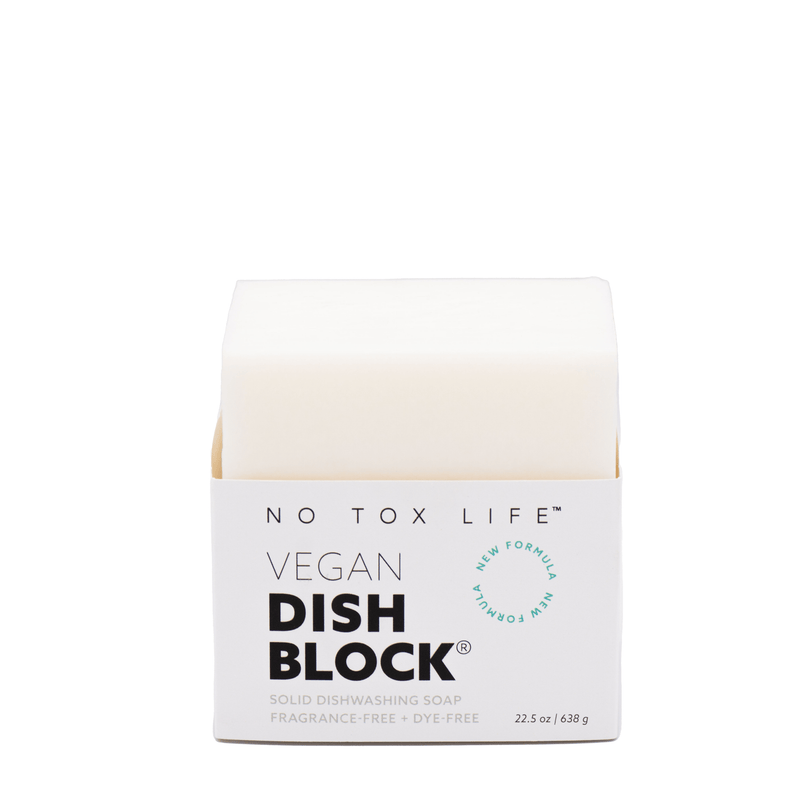 DISH BLOCK® Barre de savon à vaisselle zéro déchet 638 g X No Tox Life