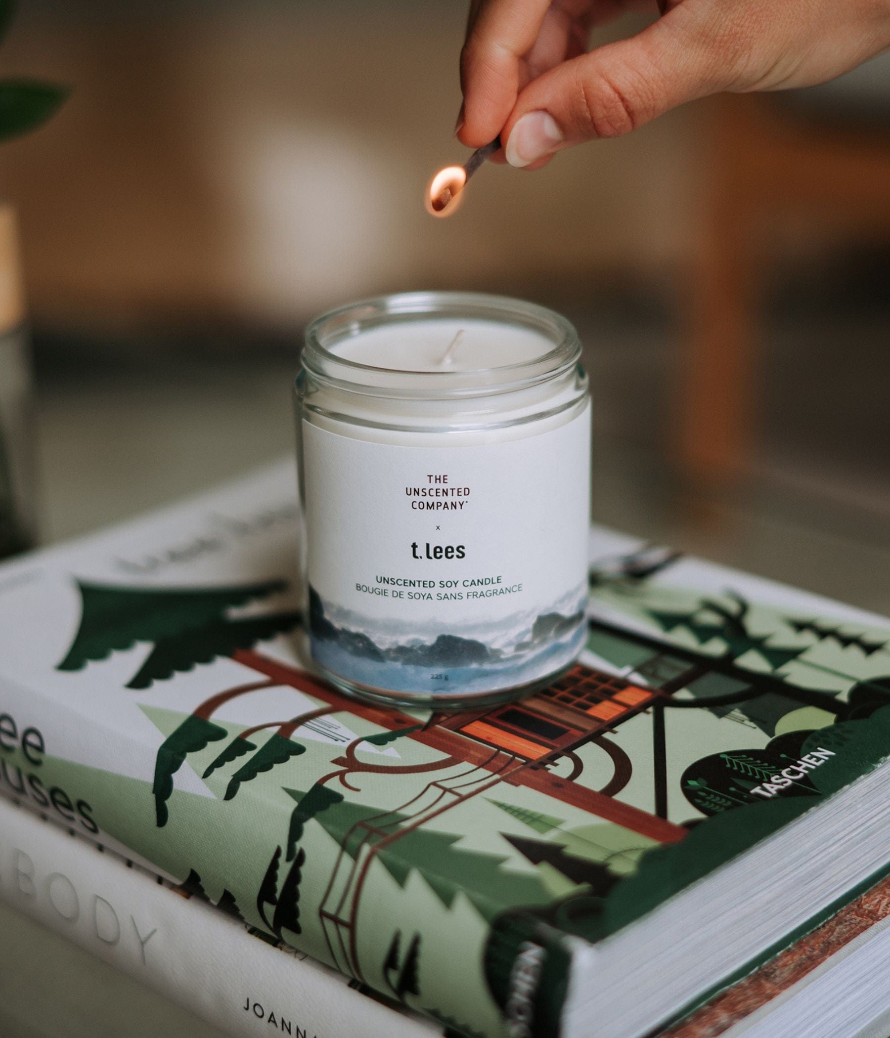 Unscented x T.Lees Soy Candle