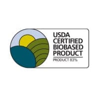 USDA Certified Biobased Product 83%