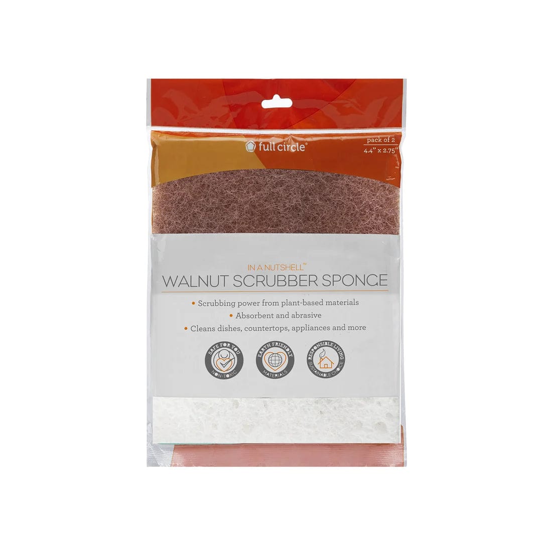 Full Circle | Walnut Scrubber Sponge
