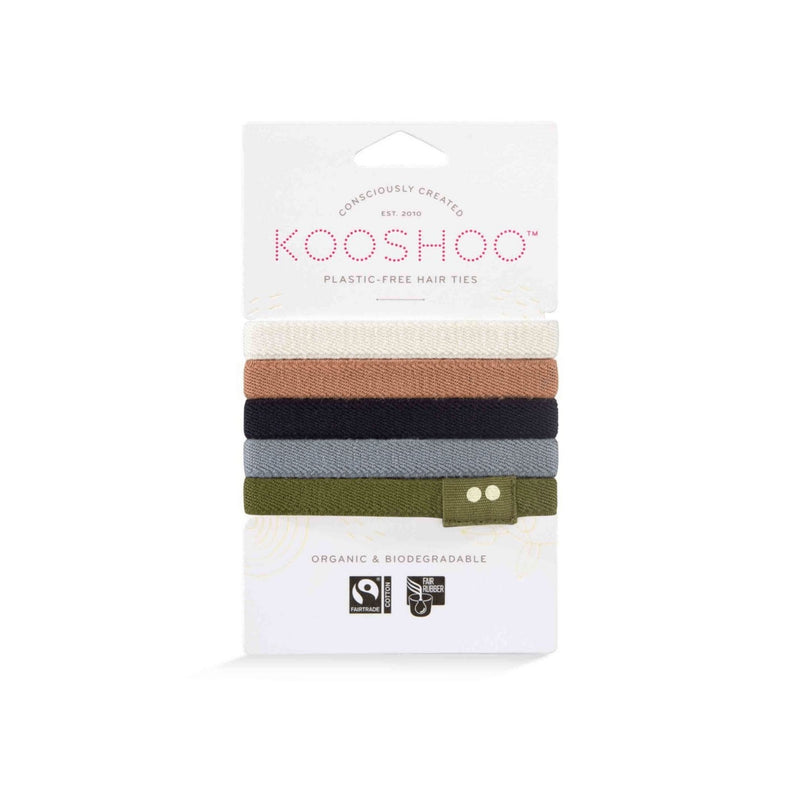 KOOSHOO | Organic Hair Ties - Classic