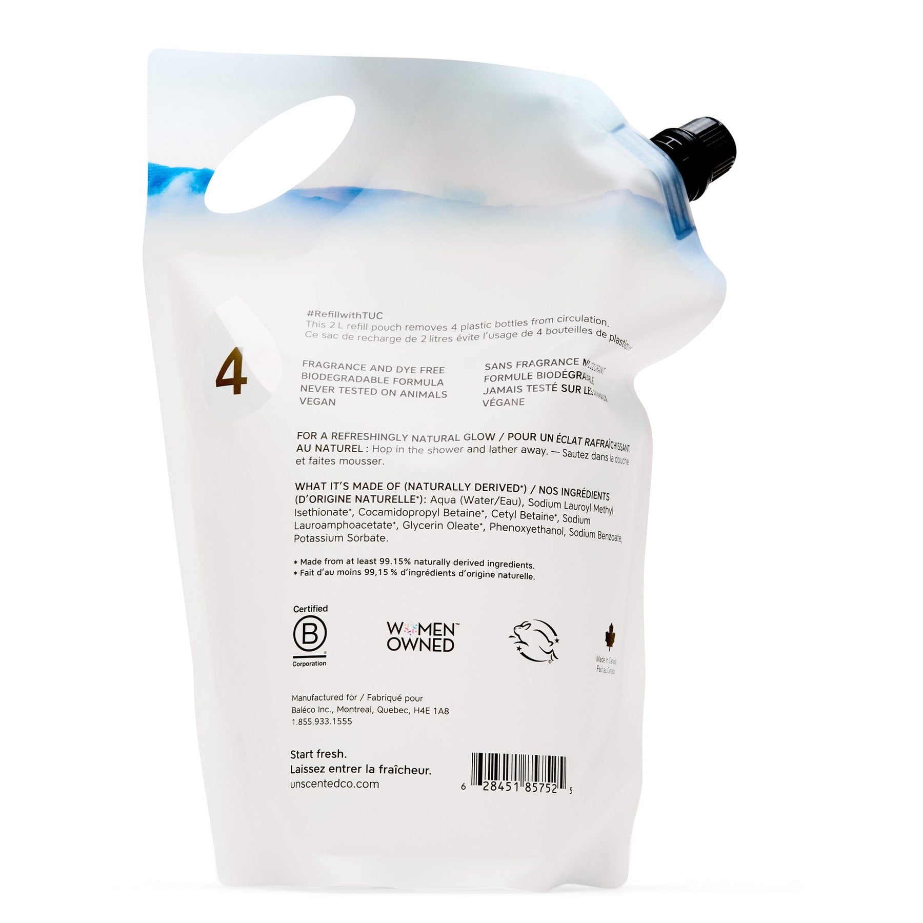 Body Soap - 2L Refill Pouch