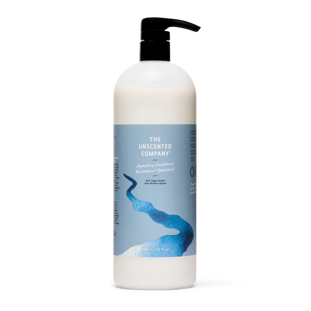 The Unscented Company Hydrating Conditioner pump bottle, 946mL