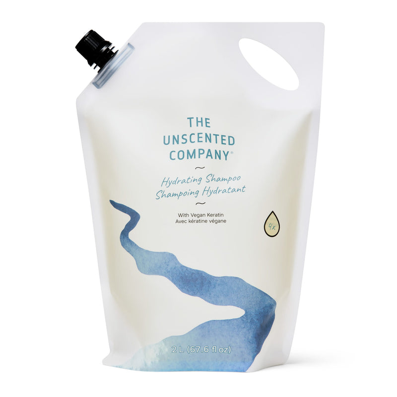 The Unscented Company Hydrating Shampoo refill pouch, 2L