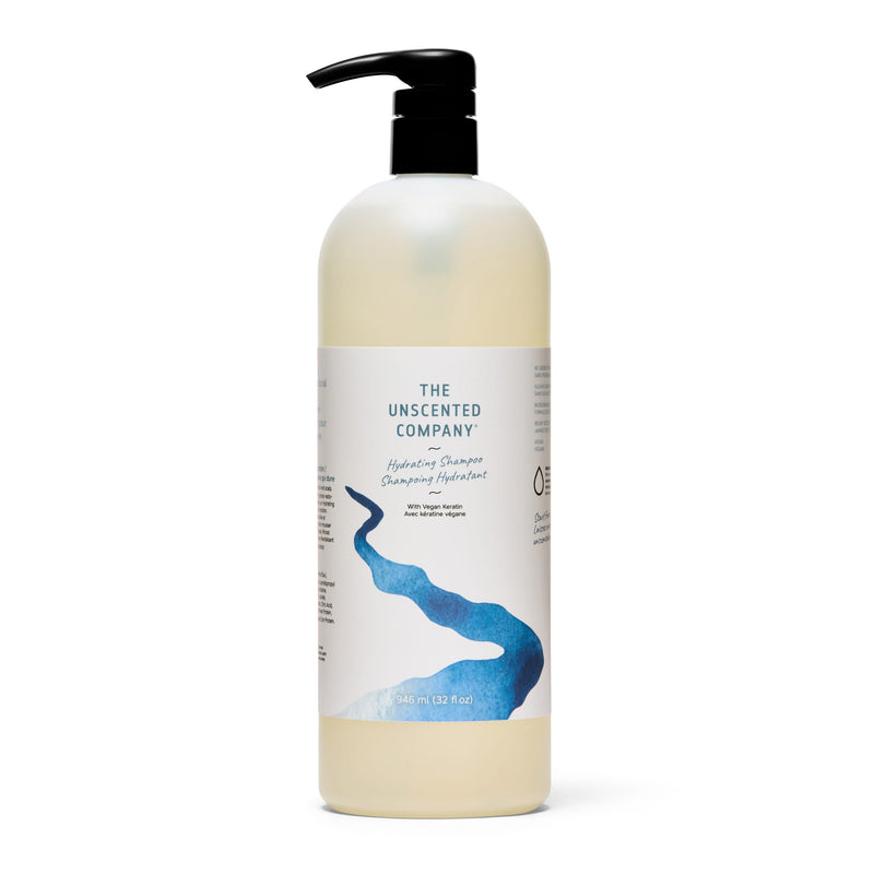 The Unscented Company Hydrating Shampoo pump bottle, 946mL