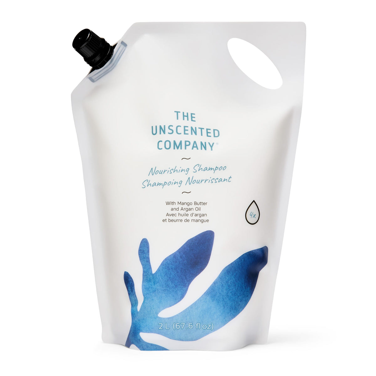 The Unscented Company Nourishing Shampoo refill pouch, 2L