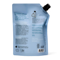 Back label with ingredients Volumizing Conditioner refill pouch