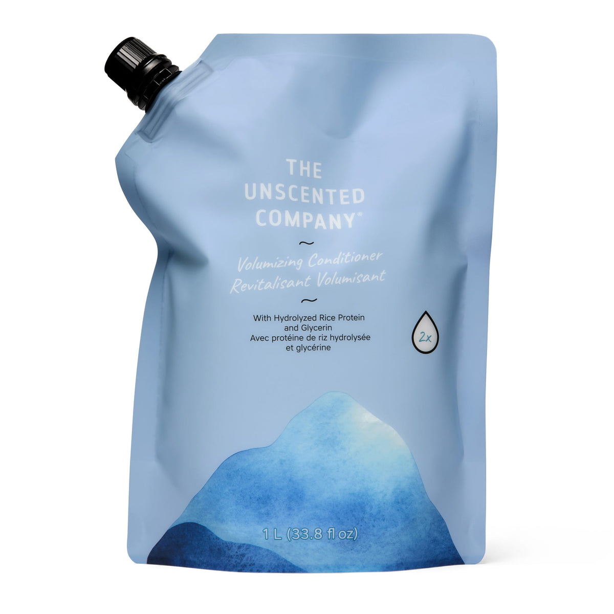The Unscented Company Volumizing Conditioner refill pouch 1L