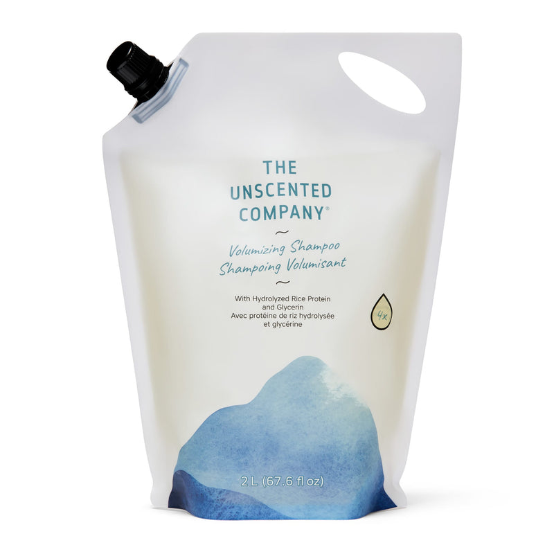 The Unscented Company Volumizing Shampoo refill pouch, 2L