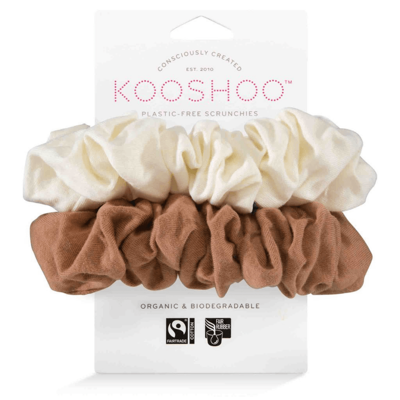 KOOSHOO | Organic Scrunchies - Cappuccino