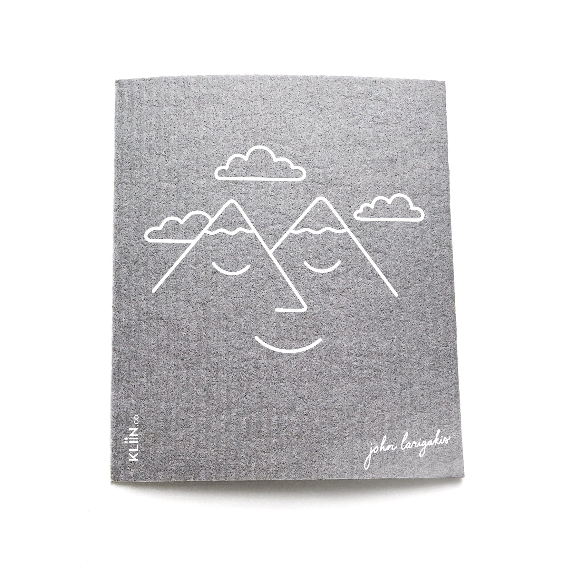 TUC x John Larigakis Kliin Reusable Cleaning Cloth | Happy Mountain