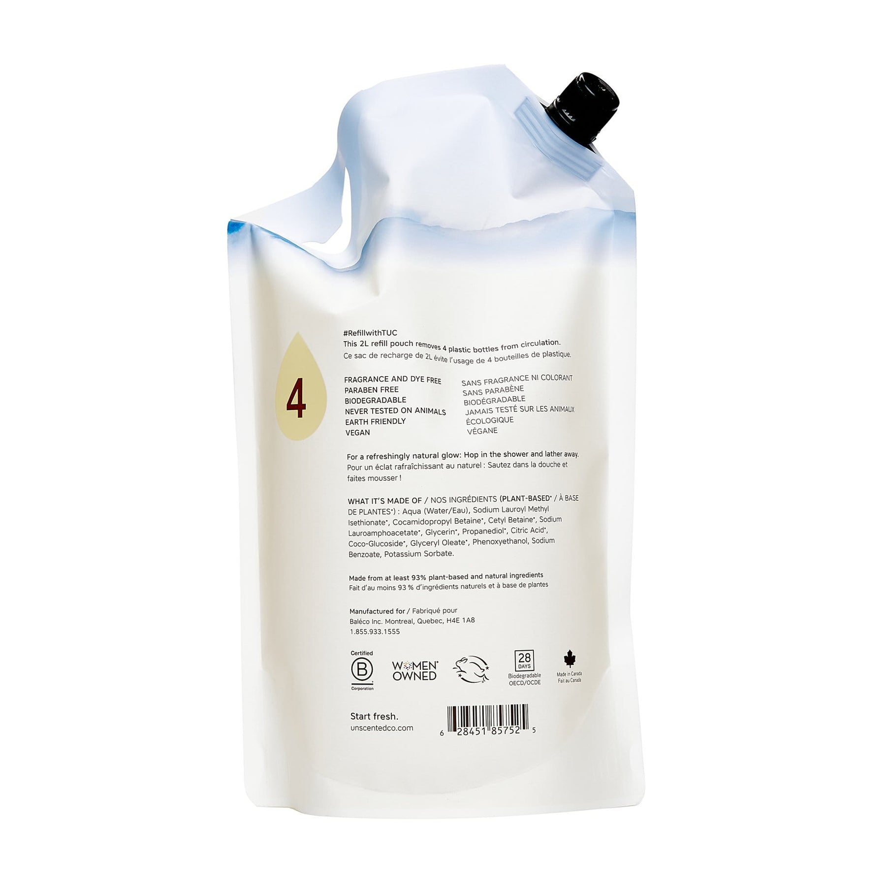 Body Soap - 2L Refill Pouch