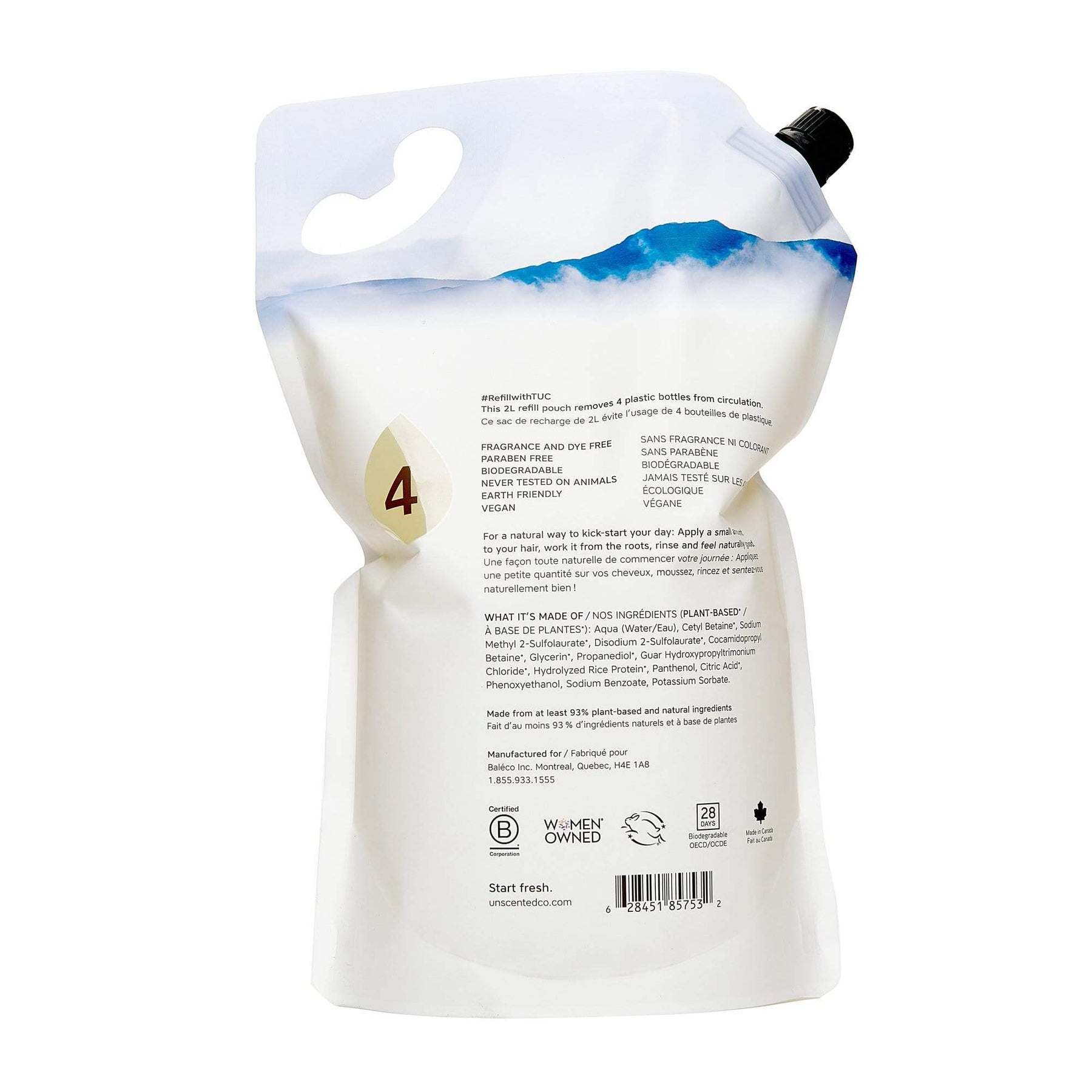 Daily Shampoo - 2L Refill Pouch